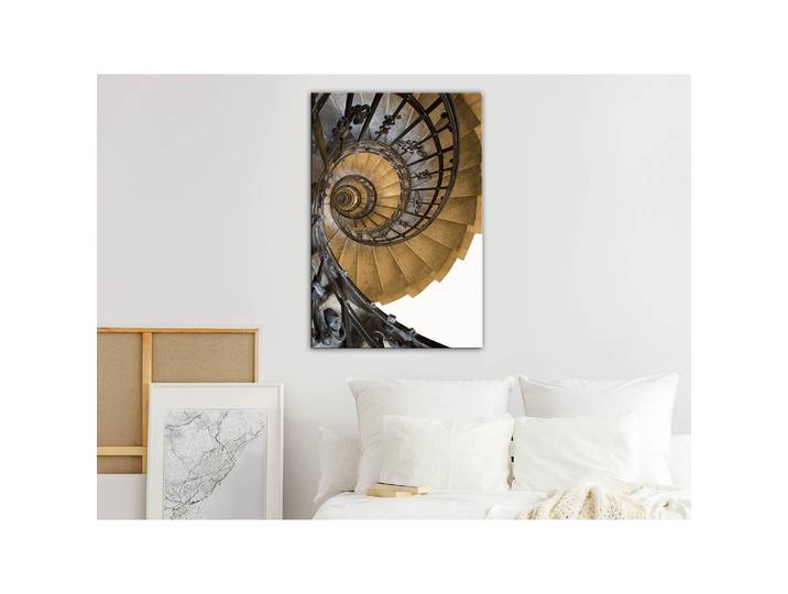 Tableau déco Architectural Snail Lin Gris 40 x 60cm