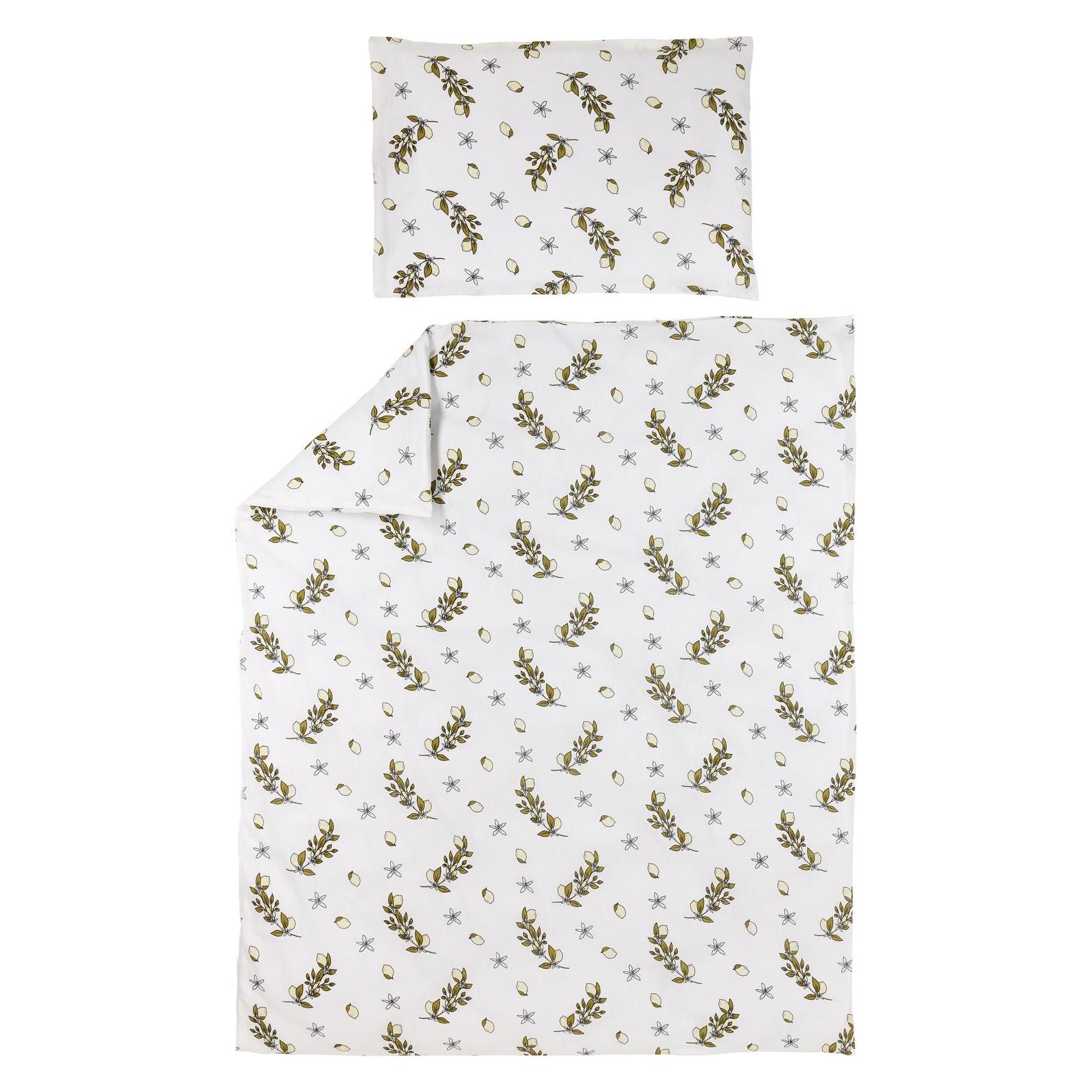 Meyco Bettwäsche + sloop 100x135 cm Lemon (135 x 100 cm, 60 x 40 cm) (47987563)