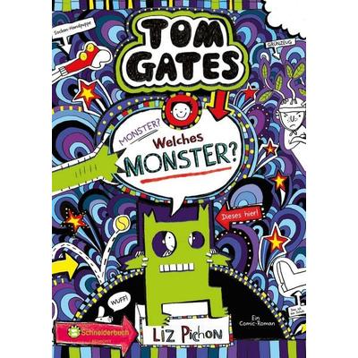 Tom Gates, Band 15, Gebundene Ausgabe von Liz Pichon, Schneiderbuch