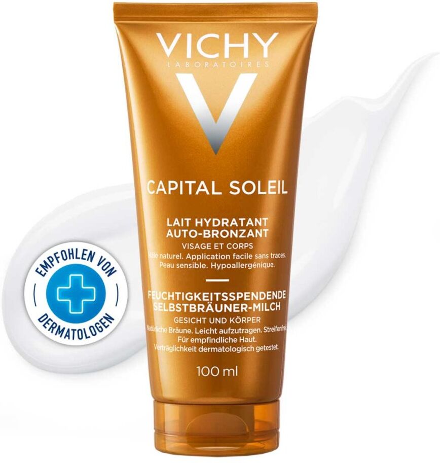Vichy Capital Soleil Selbstbräuner Milch Gesicht und Körper