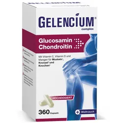 Gelencium Glucosamin Chondroitin Hochdos.vit.c Kps 360 St