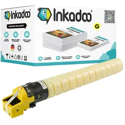 Inkadoo, Toner, Toner kompatibel mit Konica Minolta AAV8450 / TN-328C Toner