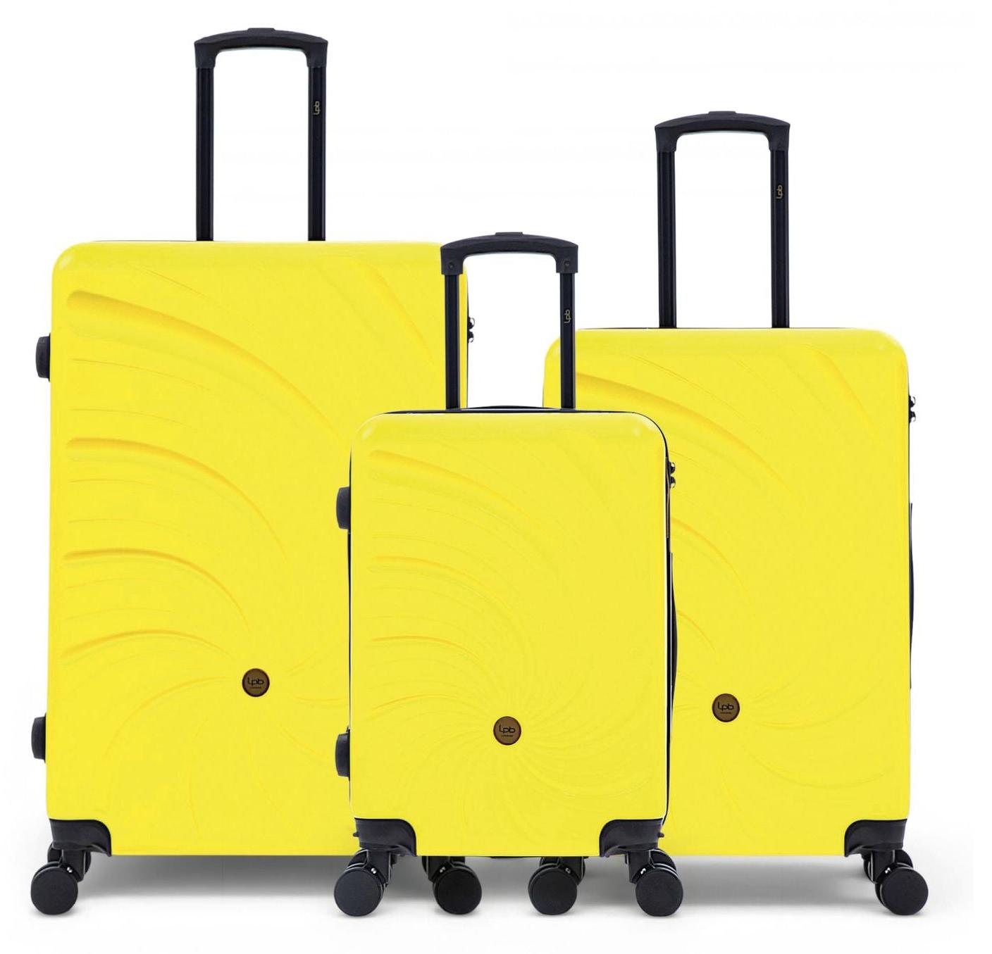 3er-Set Hartschalenkoffer in den Größen "Groß", "Mittel" und "Handgepäck" der Serie SERENA