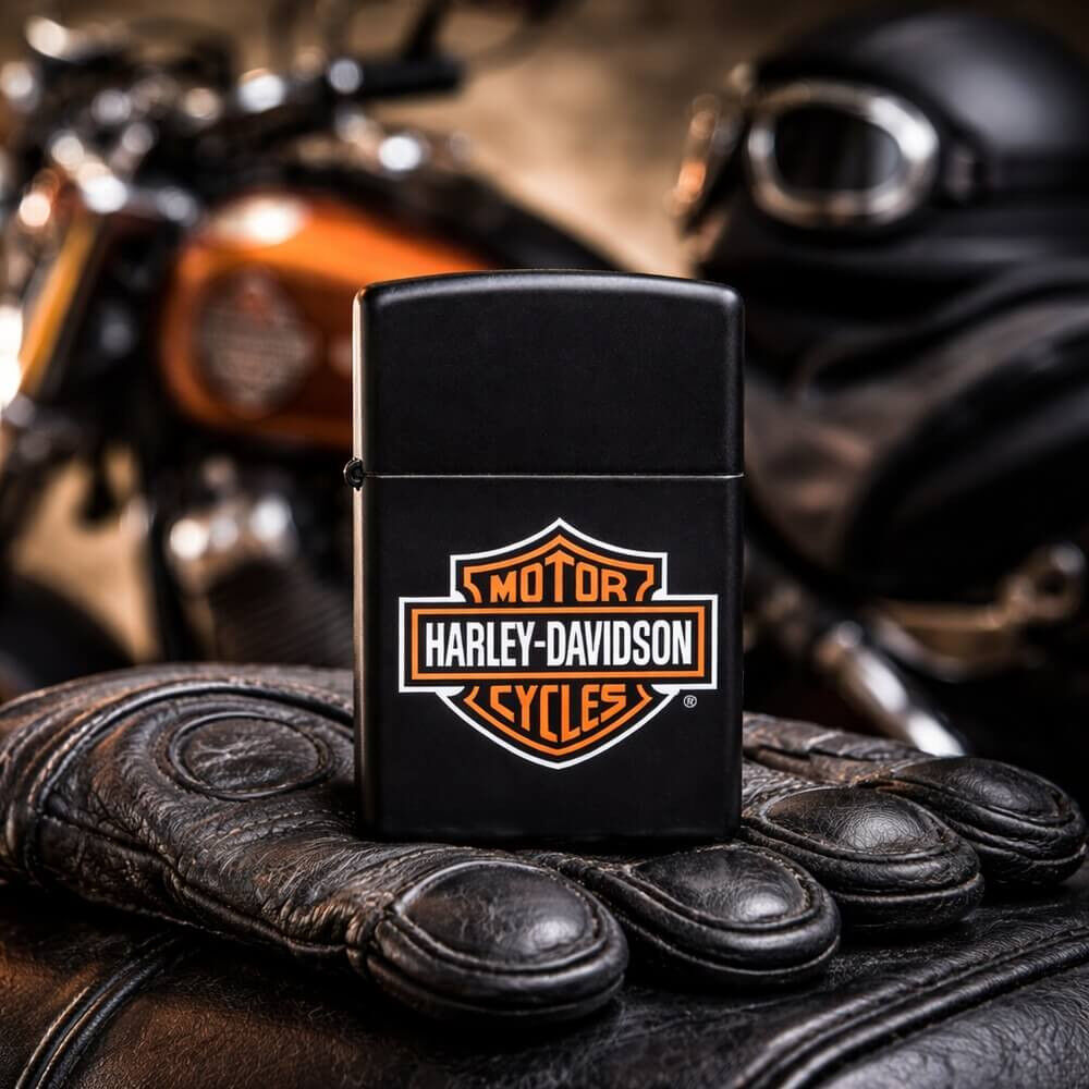 Ocadeau Briquet Zippo Harley Davidson gravé