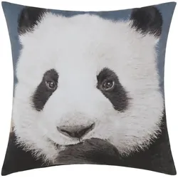 Dekokissen  Panda , weiß , Maße (cm): B: 45 T: 15.0