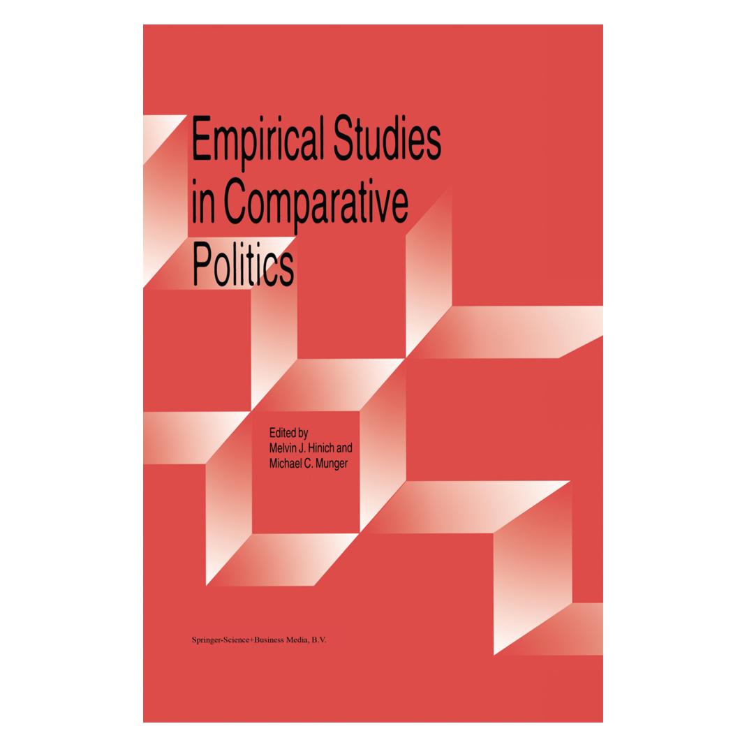 Springer Empirical Studies in Comparative Politics (Englisch, Softcover, Melvin J. Hinich, Michael C. Munger) (55380877)