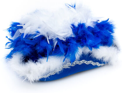 Garde-Dreispitz, blau/weiß