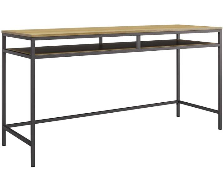 Bureau en effet chêne