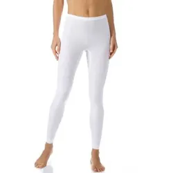 Mey Noblesse Leggings Weiß Baumwolle 50 Damen