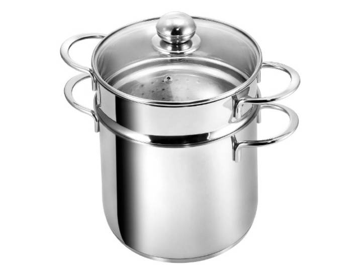 KOPF Topf Induktion Makkaroni, Ø 20 cm, 1,8 Liter, Silber, Edelstahl