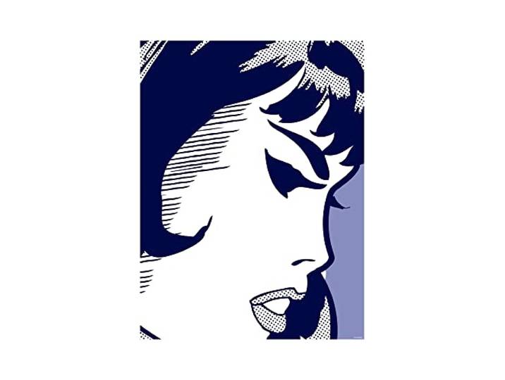 Komar Wandbild - Agent Black Widow - Größe: 40 x 50 cm - Marvel, Kinderzimmer, Wandgestaltung, Bild