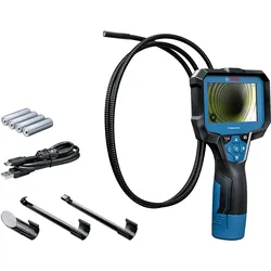 Bosch Inspektionskamera GIC 12V-4-23 C, 4 x 1.5 V-LR6-Batterie , Akku-Adapter - 0601241500
