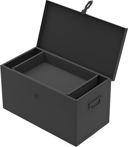 Coffre de chantier 670 x 350 x 350 mm avec plateau SORIPRO SORI CR670B