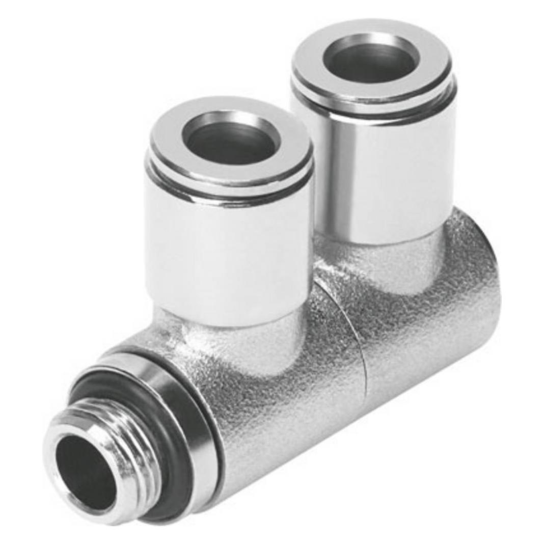 Festo Verteiler 558841 NPQM-LFK-G14-Q8-P10 Rohr-Ø: 8 mm 1 St. (558841)