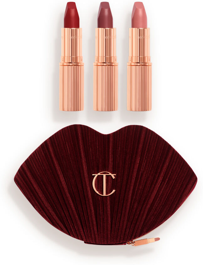Hot Lips Lipstick Bag - Makeup Bag & Lip Kit Charlotte Tilbury 1148 Hot Lips Bag Size: