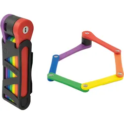 Voxom Faltschloss Foldylock Compact pride regenbogen 85 cm