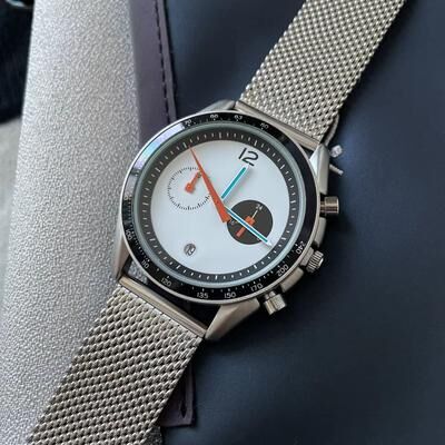 Inspired Finds CILOA Elegant Automatic Mechanical Watch For Men Waterproof Luxury Leather Business Wristwatch bauhaus Minimalist