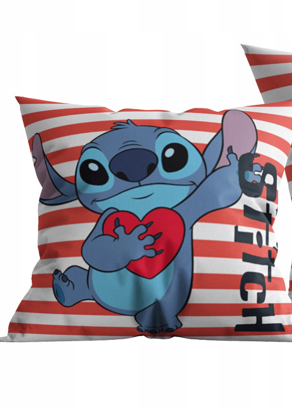 Lilo en Stitch sierkussen voor kinderen, 40 x 40 cm