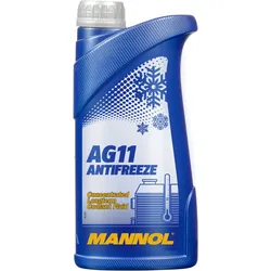 Mannol 4111 Kühlerfrostschutz Antifreeze AG11 Longterm Konzentrat 1 Liter