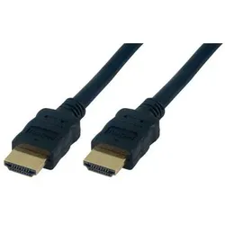 MCL Samar High Speed HDMI Cable with 3D and Ethernet (10 m), Videokabel, Schwarz