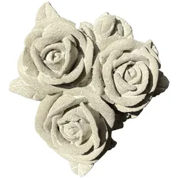 Betonfigur ROSENBOUQUET - handgefertigte Dekoration für Garten und Haus