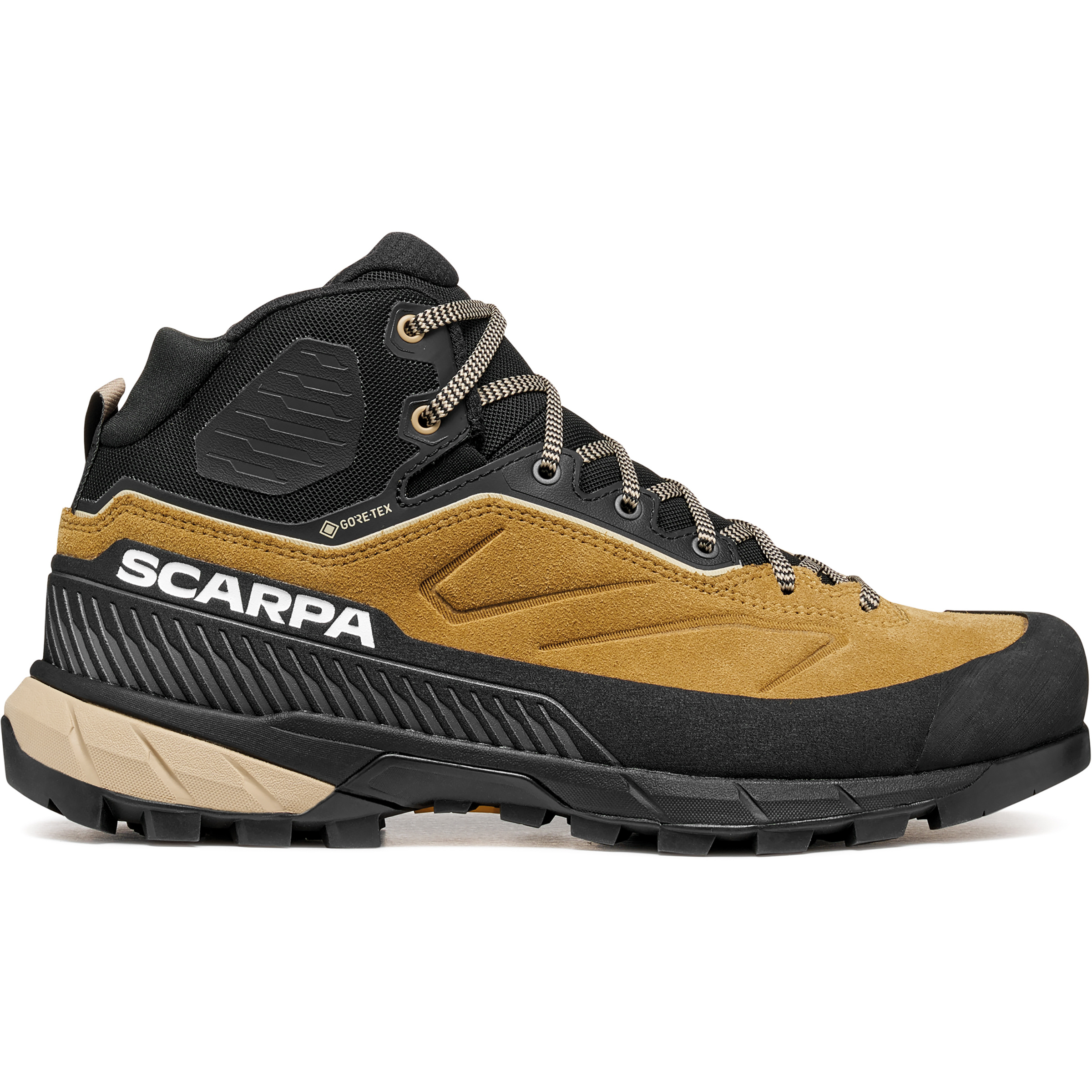 Scarpa Rapid XT Mid GTX Damen Wanderschuhe caramel-fossil Größe 41 Trekking Wasserdicht