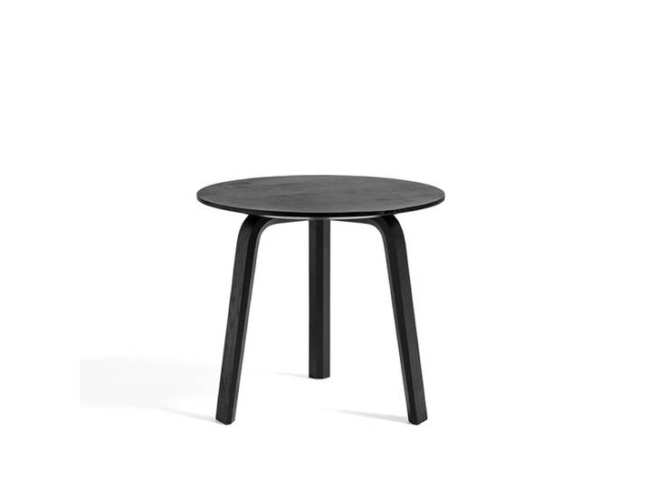 HAY Bella Couchtisch Black oak, Ø45x39 cm