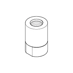 Dornbracht Nippel Standbrause komplett 90240308600-00 Madison+Tara chrom