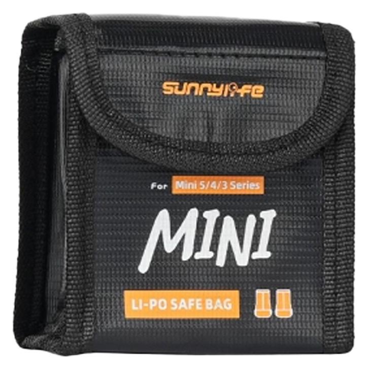 Sunnylife Etui on the Mini 5 Pro's battery (on 2 batteries) (Drohnen Zubehör Tasche, DJI Mini 5 Pro) (Sunnylife)