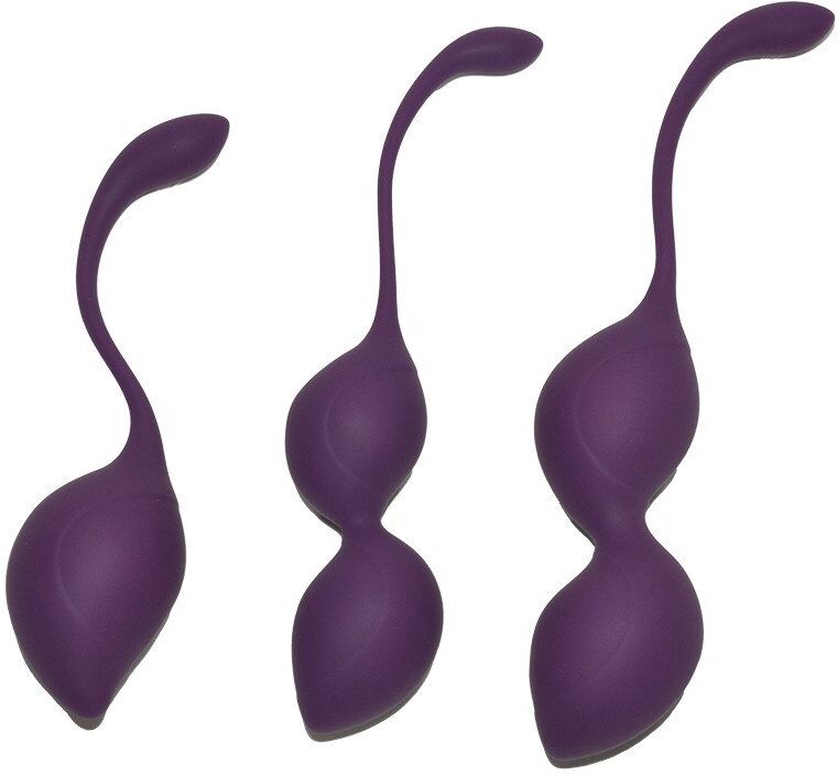Rimba Geneva - Ensemble d'entraînement boules de kegel - Violet