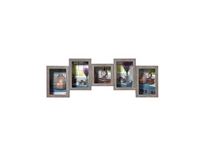 walther design fotolijst grijs 4X10x15 cm en 1X10x10 cm fotolijst Rustiek SN555D