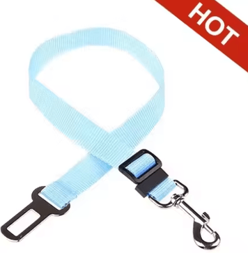 Inspire Picks Adjustable Dog Car Seat Belt Safety Leash For Secure Pet Travel sky Blue