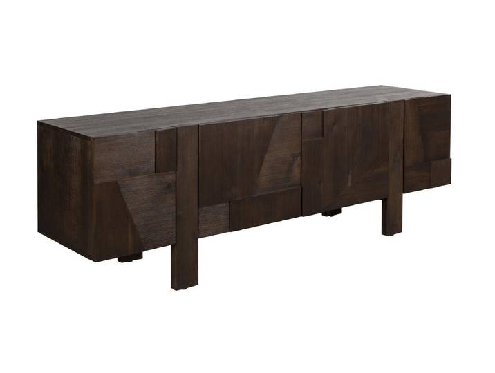 Sideboard Fenvian – aus Akazienholz in Braun - Braun - Luxusbetten24