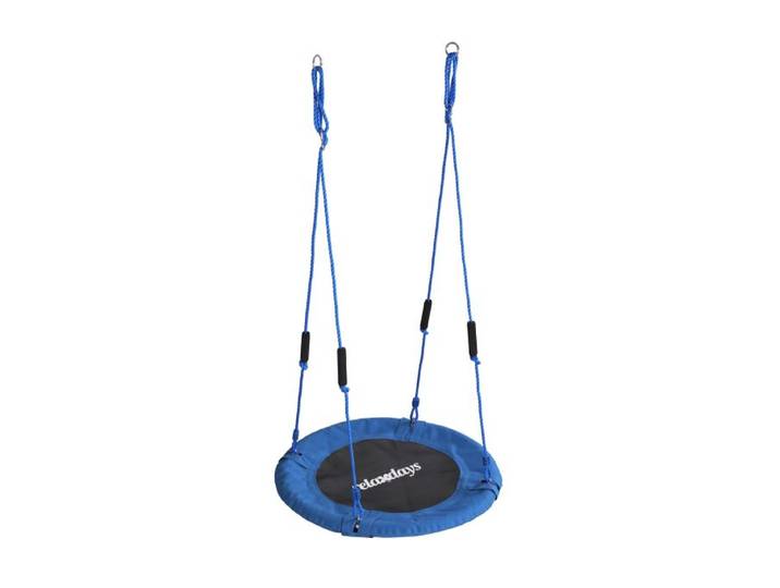 Relaxdays Nestschaukel Kinder Schaumstoffgriffe