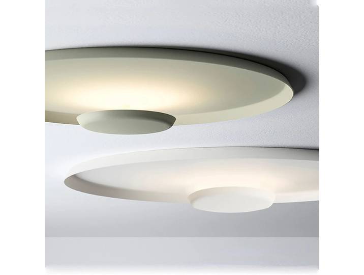 Plafonnier UFO coloré, décoration murale minimaliste, Design de disque moderne, éclairage créatif Macaron pour chambre à coucher, chevet, salon