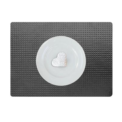 Platzset APELT "Glam", braun, B:35cm L:46cm, Obermaterial: 75% Baumwolle, 25% Polyester, Platzsets, abwaschbar