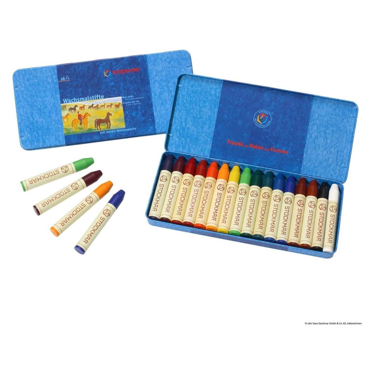Stockmar Wachsmalstift (16x) (03.32000)