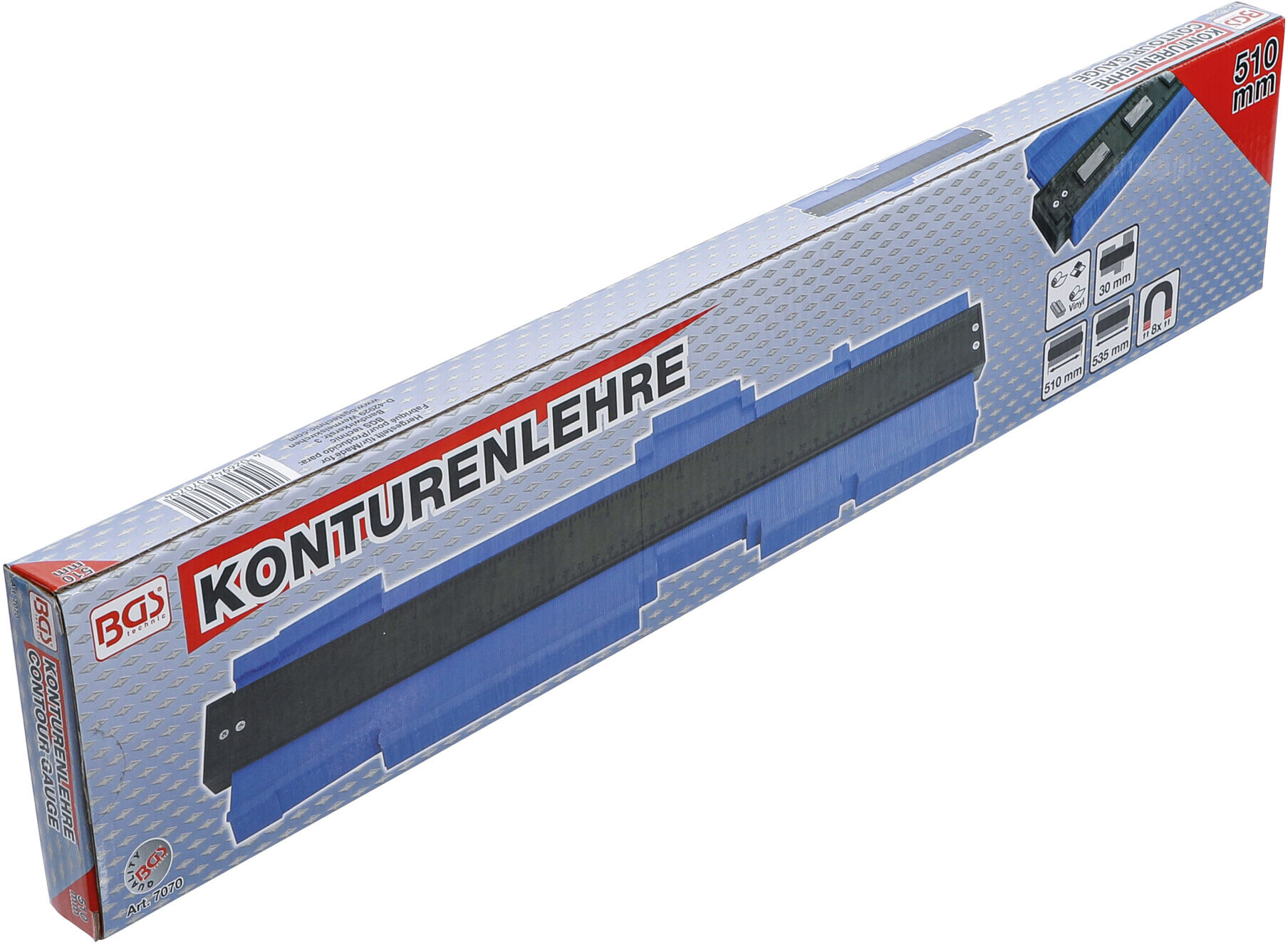 BGS Konturenlehre 510 mm ; BGS technic (7070)