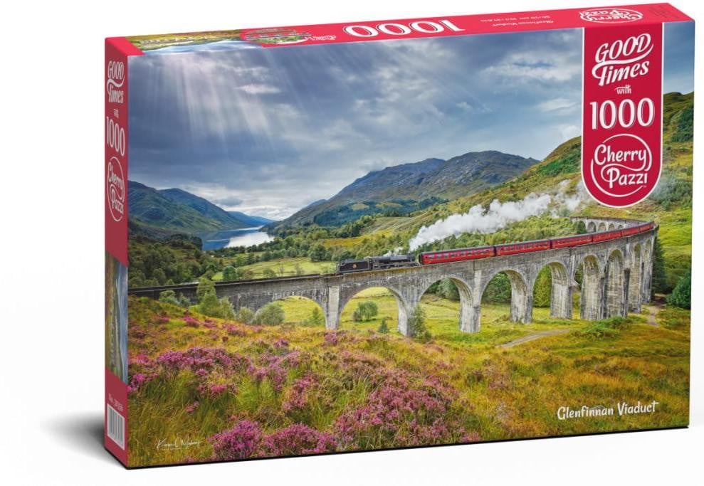 Cherry Pazzi Puzzel 1000 stukjes Glenfinnan Viaduct 30356