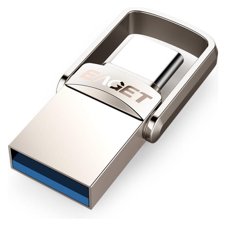 Eaget USB-A 3.1 / USB-C FlashDrive CU20, 64Gb (64 GB, USB-A, USB-C) (78261181)
