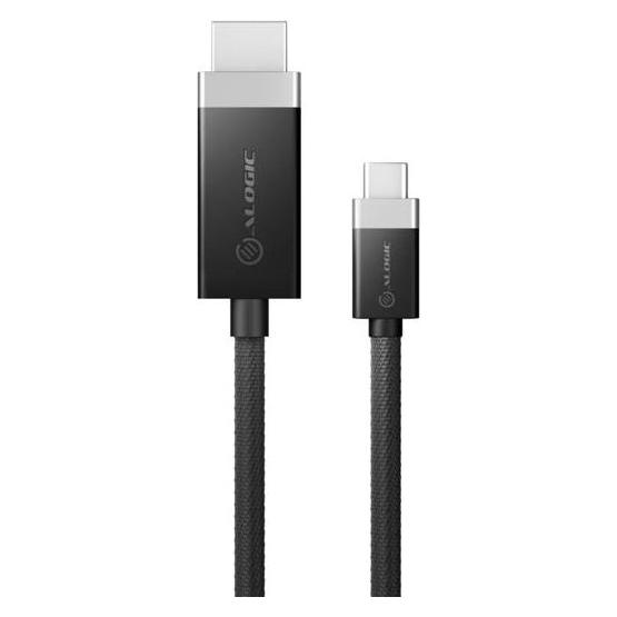 Alogic Fusion USB-C to HDMI 2.0 4K Cable 1m Space Gray (1 m) (FUCHD1-SGR)