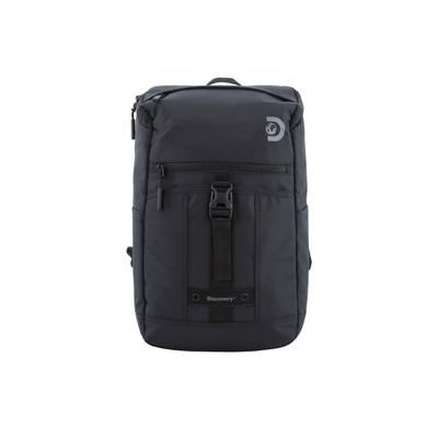 Sportrucksack DISCOVERY "Shield", Gr. B/H/T: 29cm, schwarz, Kunstfaser, unifarben, Rucksäcke, Hergestellt aus dem rPet Polyester-Material