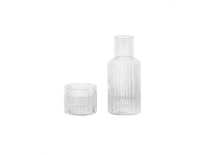 Ferm Living Set carafe Ripple small clair