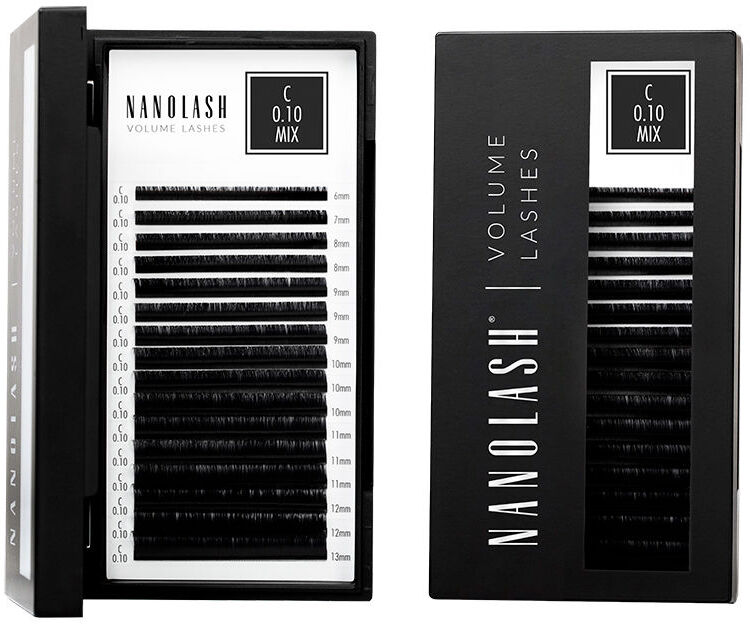 Nanolash Volume Lashes faux cils 0,10 C #6-13 mm