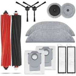 T6 Power Sada příslušenství pro Roborock S8 MaxV Ultra, S8 Max Ultra, Staubsauger Roboter Zubehör