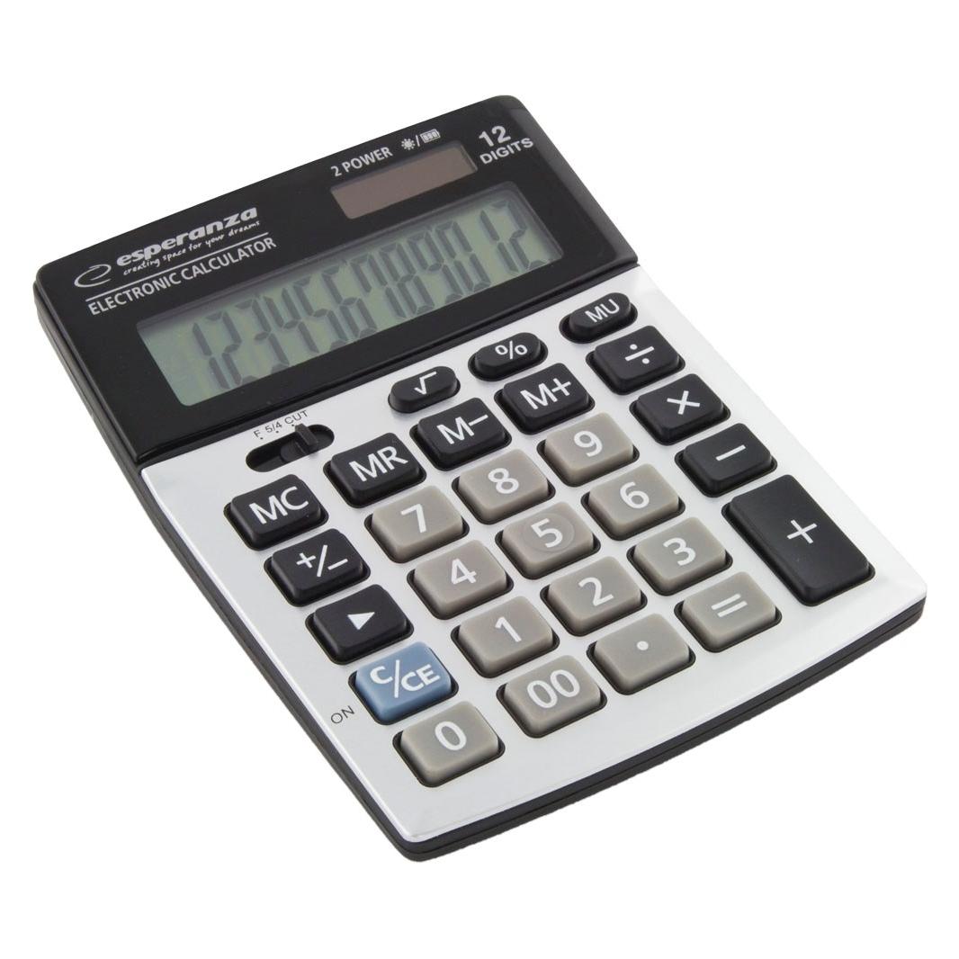 Esperanza ECL102 Taschenrechner Desktop Einfacher Taschenrechner (Akkubetrieb) (ECL102)