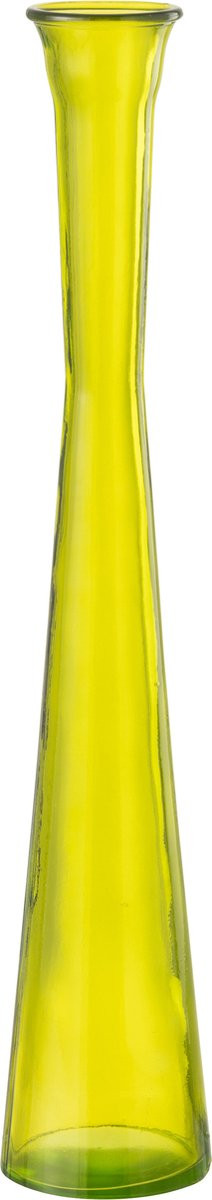 J-Line vaas Tube glas geel Hoogte: 51 cm