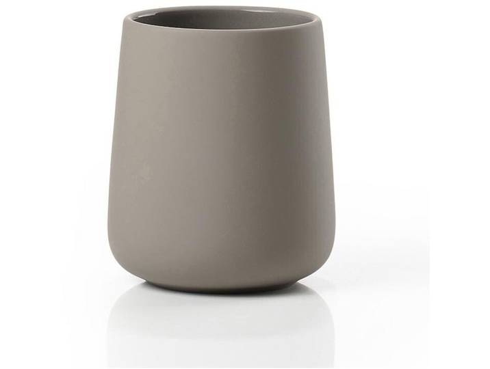 Zone Denmark Zahnputzbecher Nova One Taupe - Farbe: braun - Material: Porzellan - 202