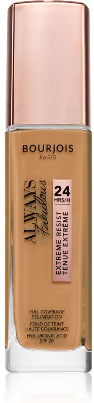 Bourjois Always Fabulous long-lasting foundation SPF 20 shade 520 Caramel 30 ml