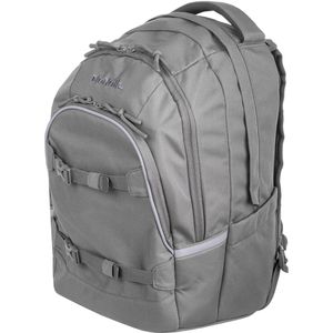 McNeill Schulrucksack MILO, grau, für Jungen und Mädchen